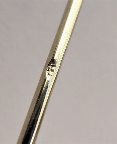 JOSEPH CHAUMET - BROCHE en or blanc 18K (750/°°)...